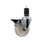 Service Caster 4'' Nylon Swivel 1-5/8'' Expanding Stem Caster with Brake SCC-EX20S414-NYS-PLB-158 - alternate 1